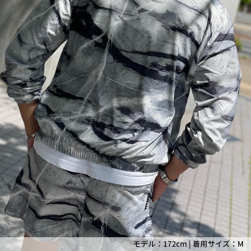 Printed Trunk SLA-M2912SH ショートパンツ スイムウェア / MARBLE GREY