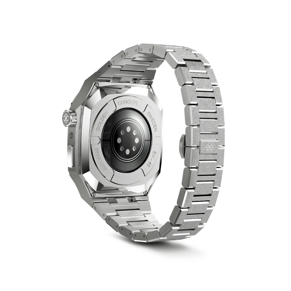 GOLDEN CONCEPT ゴールデンコンセプト Apple Watch 7/8 Case-EVF41 RAINBOW SILVER レインボー シルバー