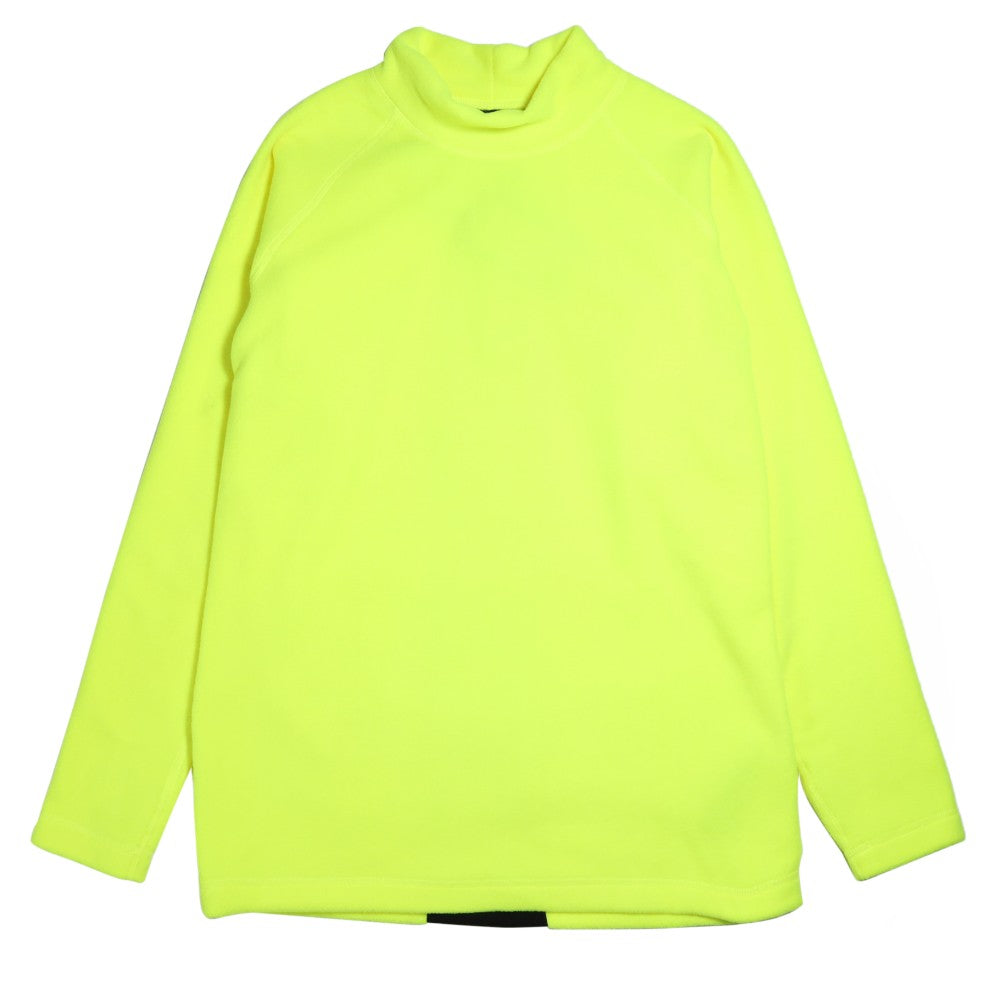 muta MARINE ムータマリン ロンT フリース切替モックネックプルオーバー MMMK-443180 YELLOW