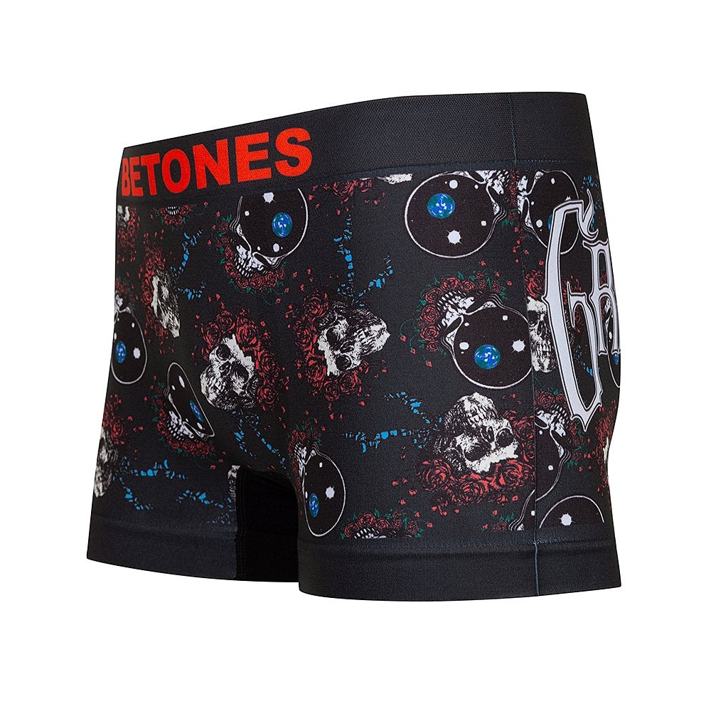 BETONES ビトーンズ ボクサーパンツ GRATEFUL DEAD GD001 BLACK