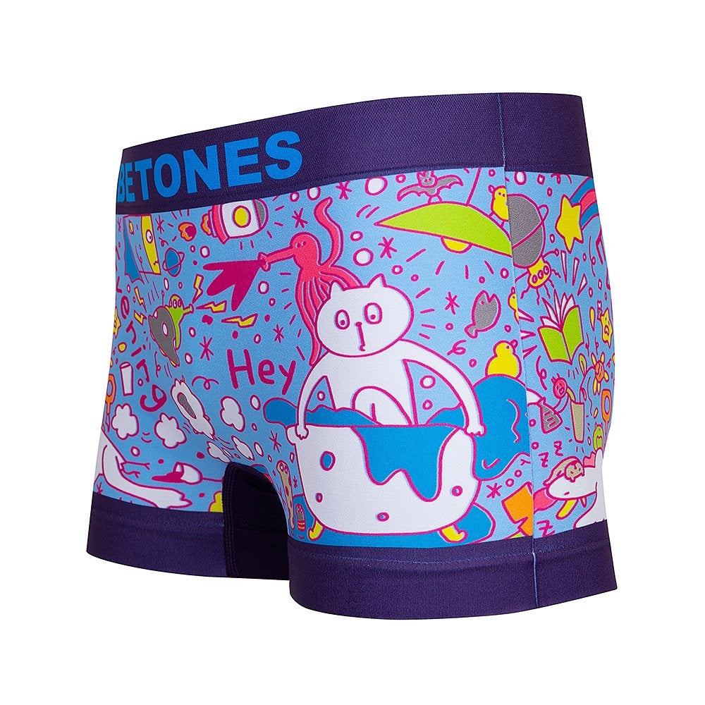 BETONES ビトーンズ ボクサーパンツ SOMEHOW HAPPY SMHP001 BLUE