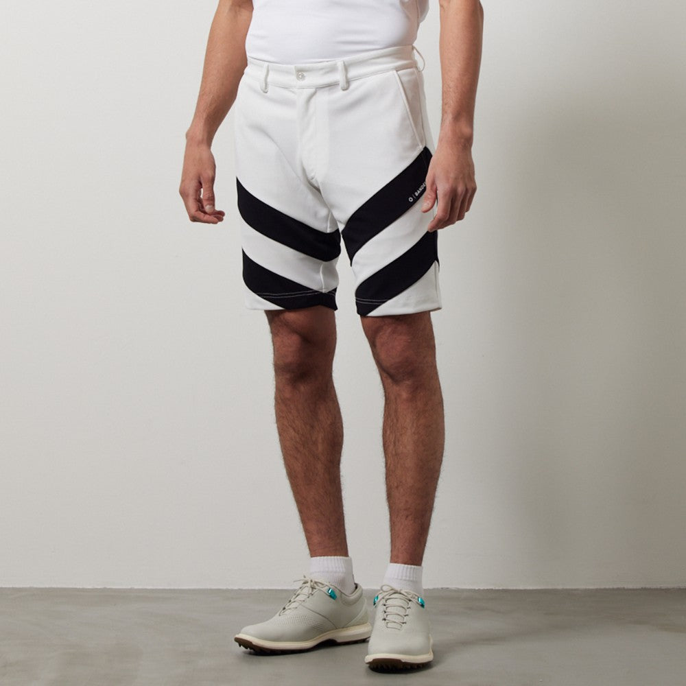 BANDEL GOLF バンデルゴルフ ショーツ V SWITCH HALF PANTS BGI-3SVSP WHITExBLACK ホワイト ブラック