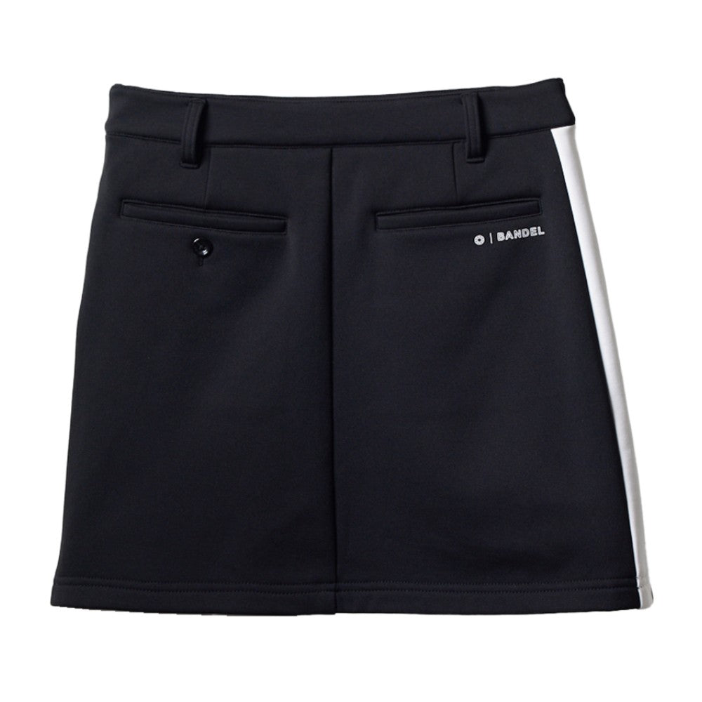BANDEL GOLF バンデルゴルフ スカート WOMENS BICOLOR PLEATS SKIRT BGI-W3ABPSK BLACK WHITE ブラック ホワイト