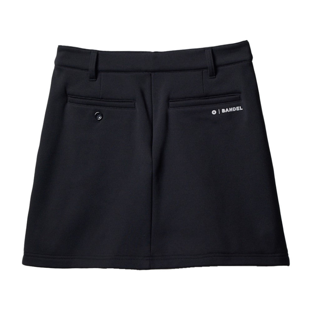 BANDEL GOLF バンデルゴルフ スカート WOMENS BICOLOR PLEATS SKIRT BGI-W3ABPSK GRYxWHTxBLK