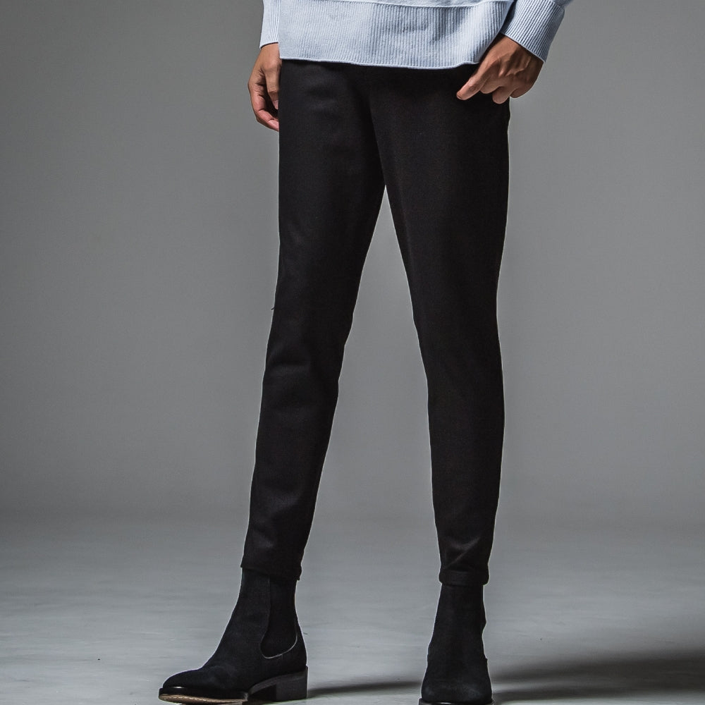 RESOUND CLOTHING リサウンド クロージング ロングパンツ PAT TIGHT EASY PANTS RC30-ST-037 BLACK