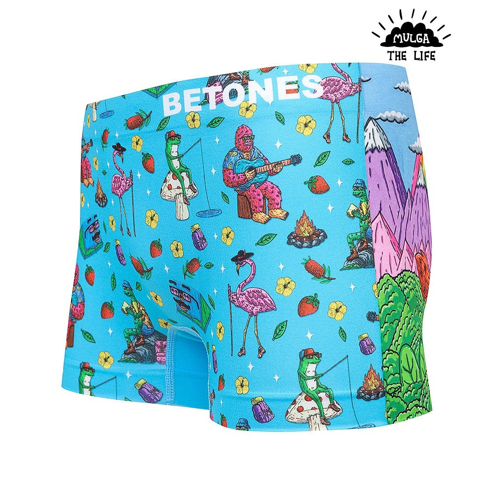 BETONES ビトーンズ ボクサーパンツ MULGA MTL001 BLUE