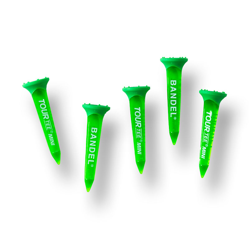 TOURTEE SHORT 5 pieces set BG-TTS01-5 ツアーティー ショート 5本 特殊ラバー加工 / Neon Green