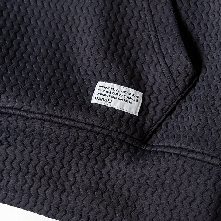 BANDEL×muta BICOLOR PULLOVER HOODIE