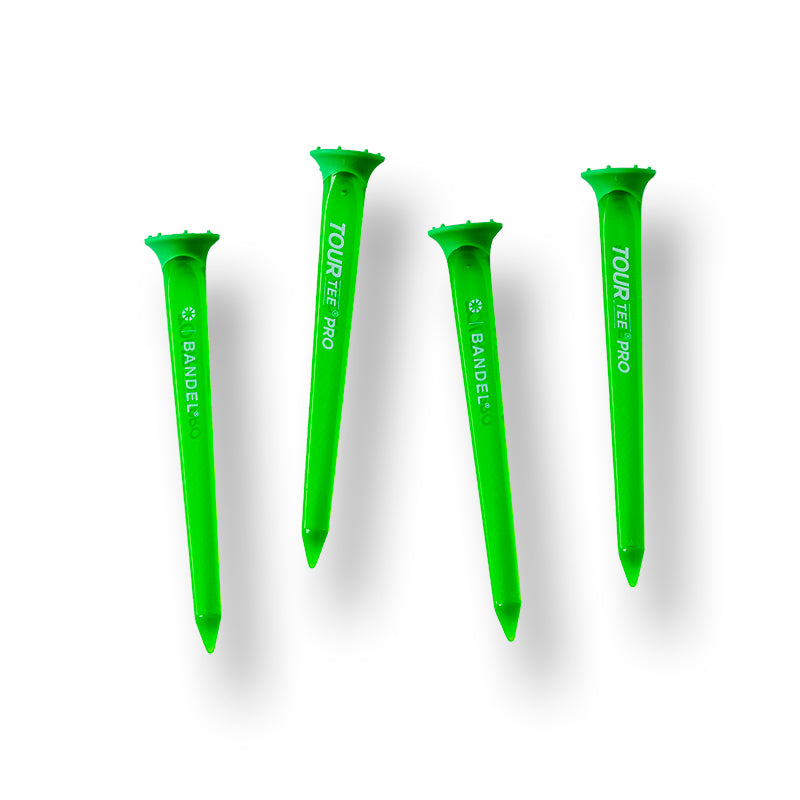 TOURTEE Pro 4 pieces set BG-TTP01-4 ツアーティー プロ 4本 特殊ラバー加工 / Neon Green