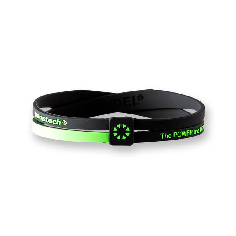 BANDEL バンデル Double ダブル Bracelet Black×Green DBLB Black×Green