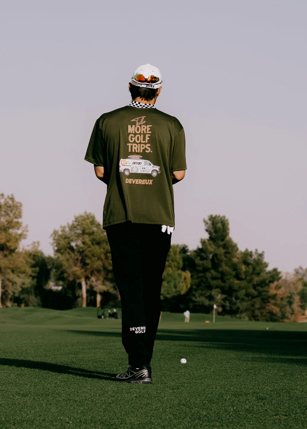 DEVEREUX GOLF PHXクリースボトム 763572404-BLACK