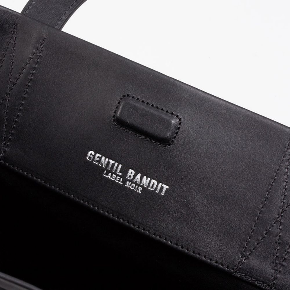 LABEL NOIR N023-MM トートバッグ キャンバス / BLACK