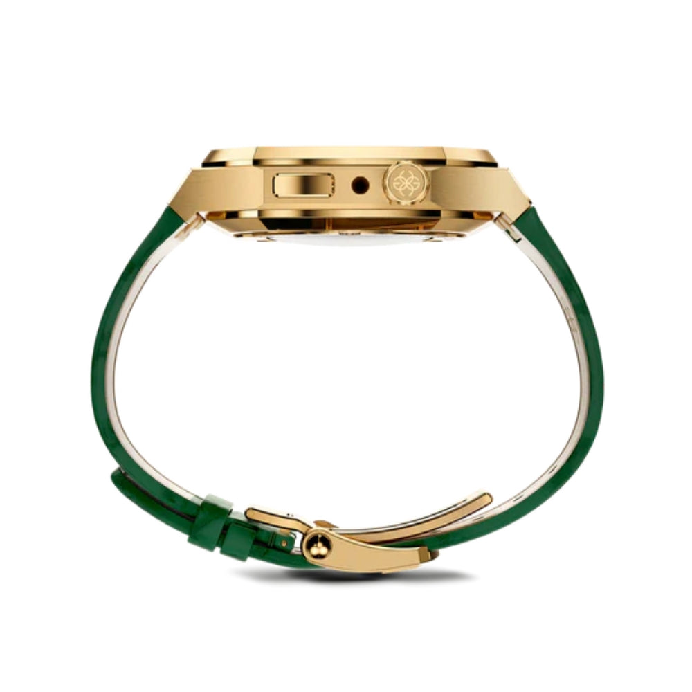 GOLDEN CONCEPT ゴールデンコンセプト Apple Watch 7/8/9 Case-CLD41GOLD GREEN ゴールド グリーン