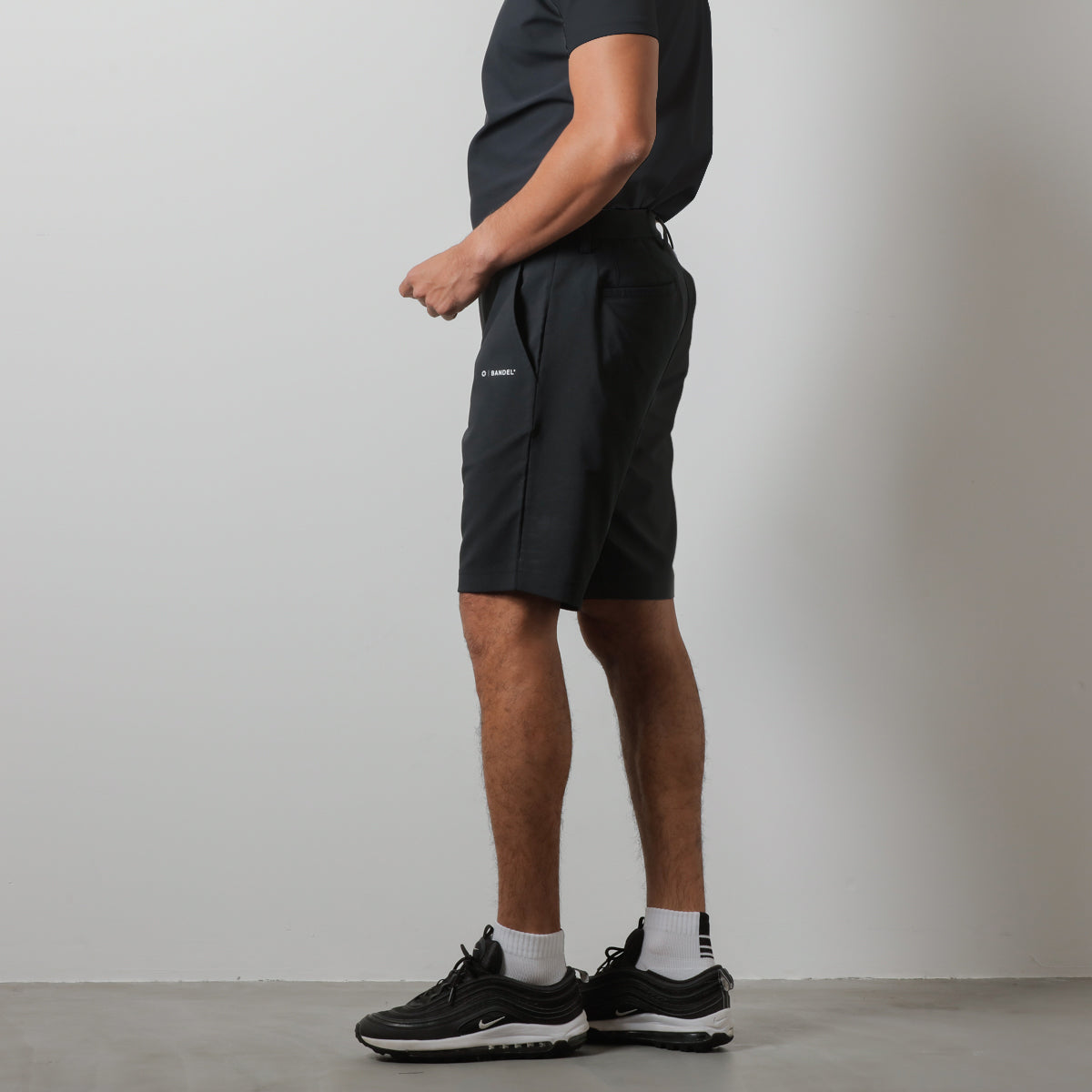 BANDEL GOLF バンデルゴルフ ショートパンツ BASIC COMBINATION HALF PANTS BGI-3SCHP BLACK ブラック