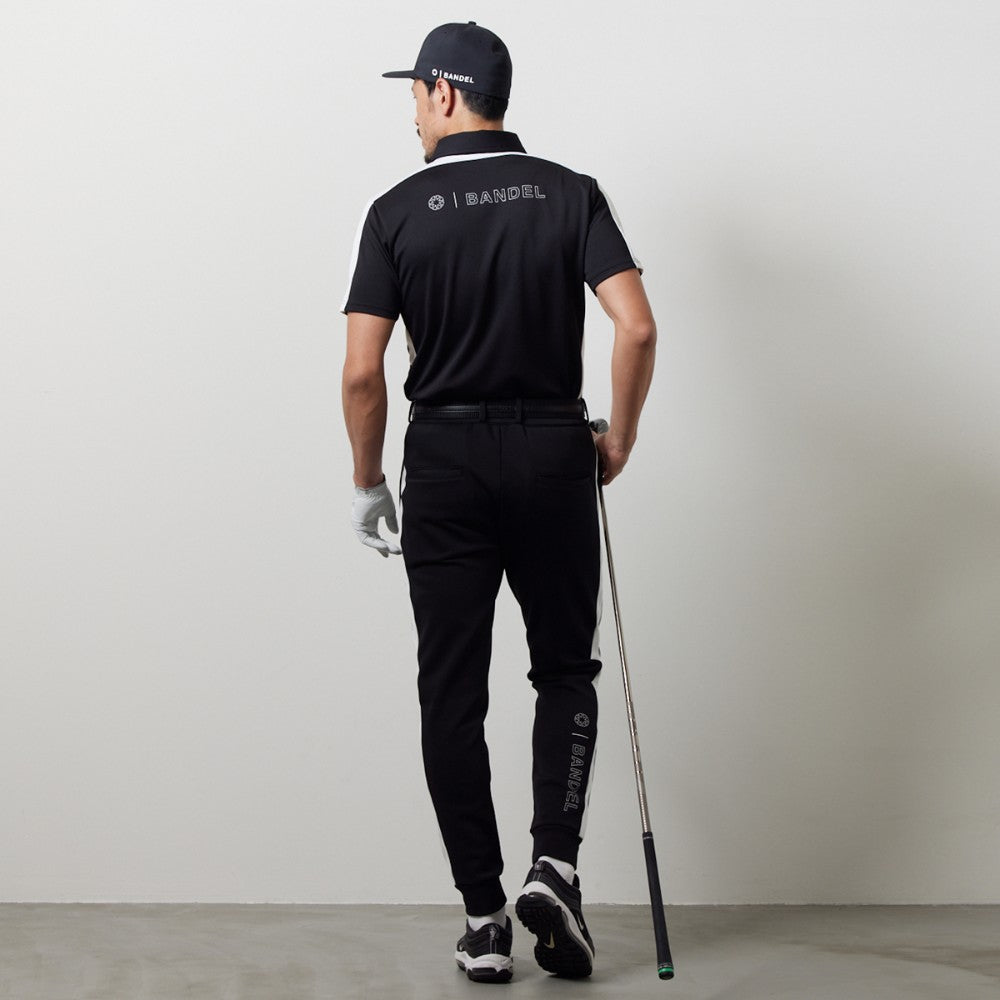 BANDEL GOLF バンデルゴルフ ポロシャツ BICOLOR S/S POLO SHIRTS BGI-3ABSPL ブラック