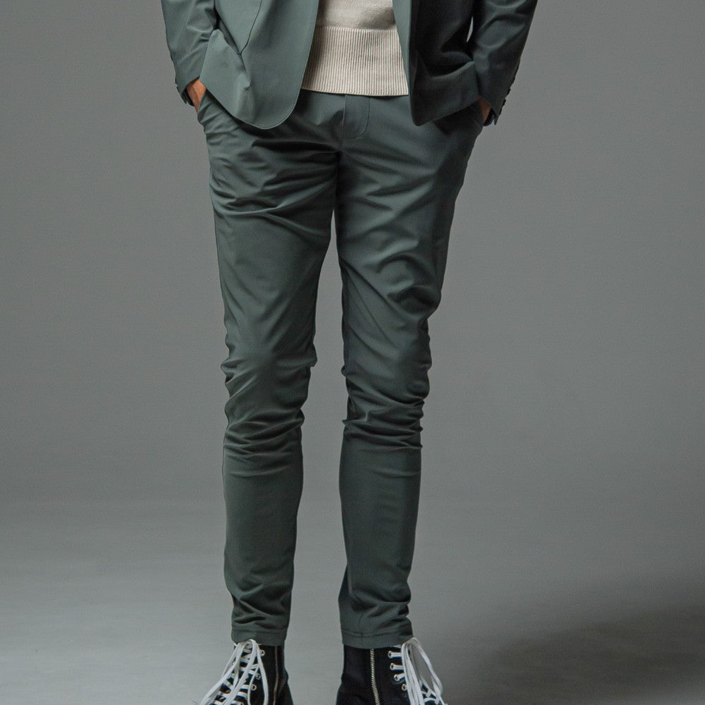 RESOUND CLOTHING リサウンド クロージング ロングパンツ CHRIS EASY TUCK PANTS RC29-ST-016T KHAKI