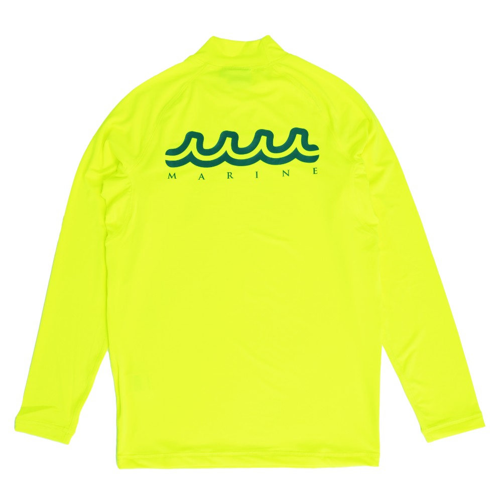 muta MARINE ムータマリン ラッシュガードロングスリーブTシャツ MMTK-440006 YELLOW