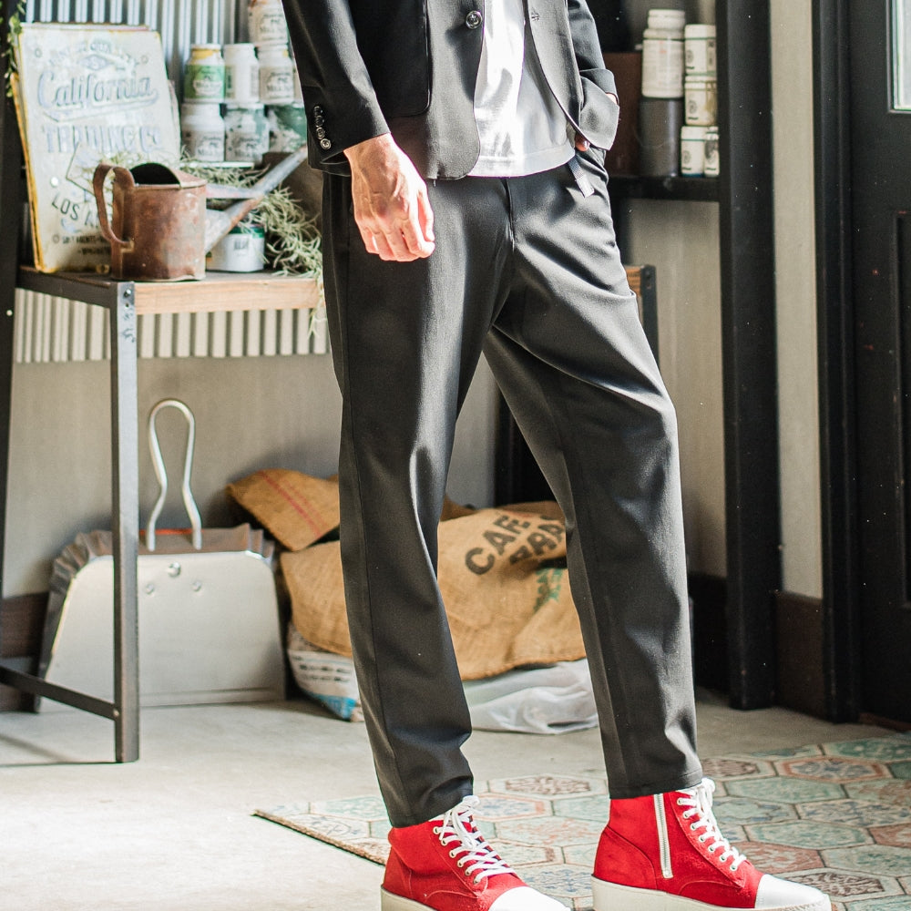 RESOUND CLOTHING リサウンド クロージング ロングパンツ PAT WIDE EASY PANTS RC31-ST-036 BLACK