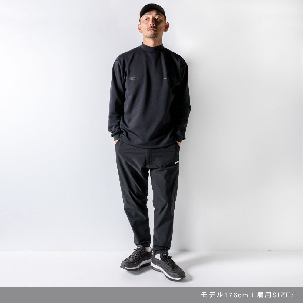 BANDEL バンデル モックネック CONCEPT NOTES L/S MOCK NEC BLACK ブラック