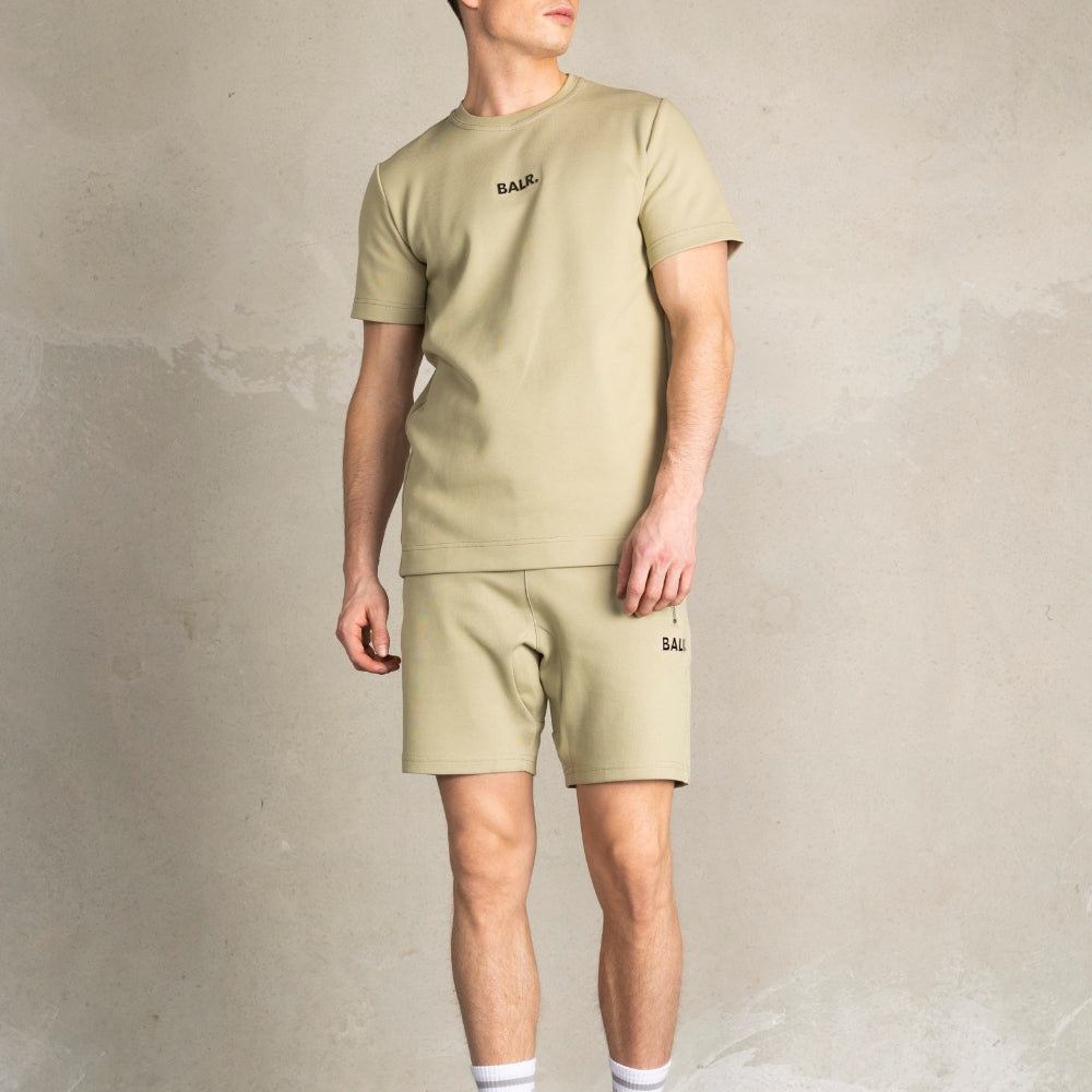 Q-SERIES STRAIGHT T-SHIRT B1112.1051 Tシャツ / BEIGE