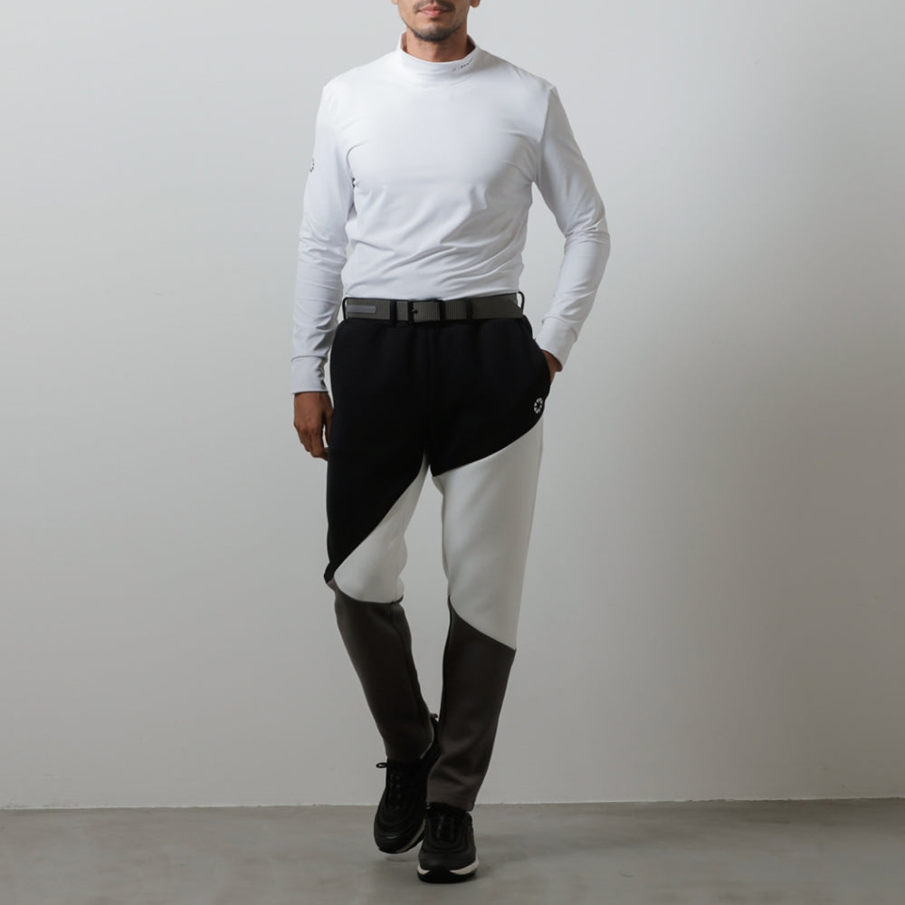 BANDEL GOLF バンデルゴルフ モックネック ロング BASIC L/S MOCK T SHIRTS BGI-BLSM WHITE ホワイト