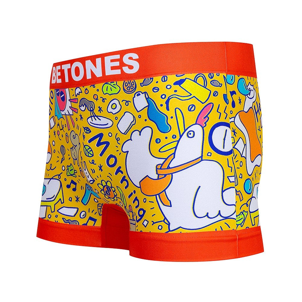 BETONES ビトーンズ ボクサーパンツ SOMEHOW HAPPY SMHP001 RED