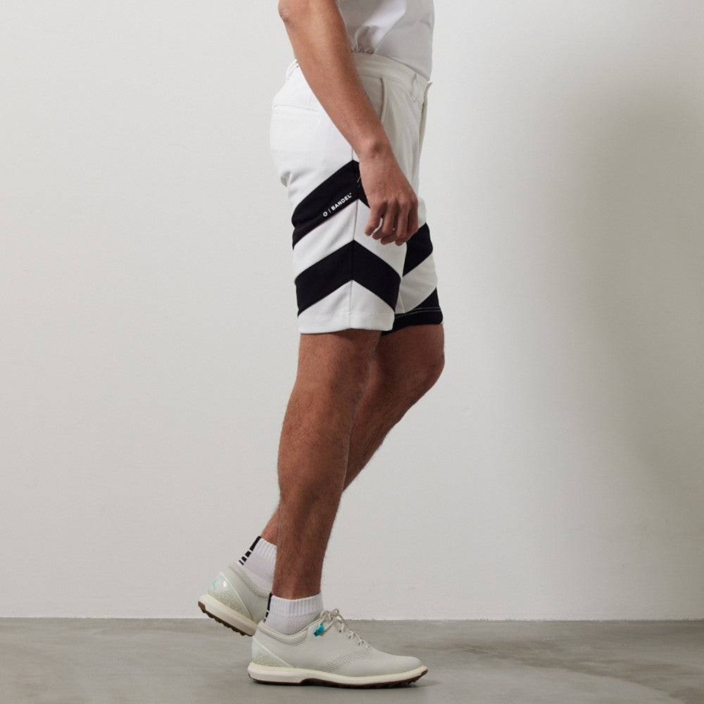 BANDEL GOLF バンデルゴルフ ショーツ V SWITCH HALF PANTS BGI-3SVSP WHITExBLACK ホワイト ブラック