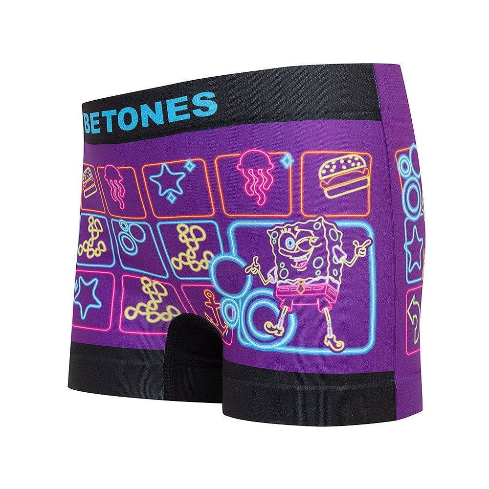 BETONES ビトーンズ KIDS ボクサーパンツ SpongeBob SB001K PURPLE