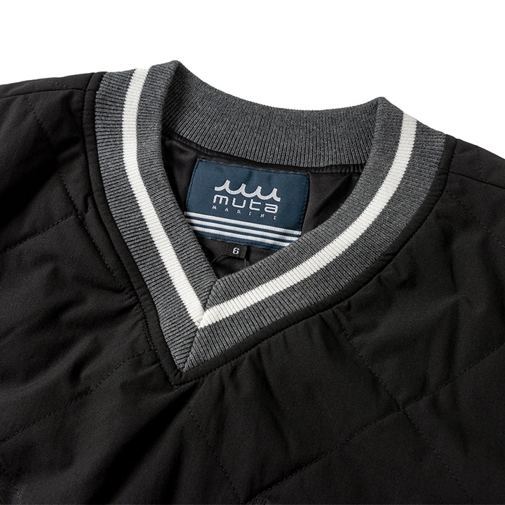 BANDEL×muta DIAMOND QUILT PULLOVER