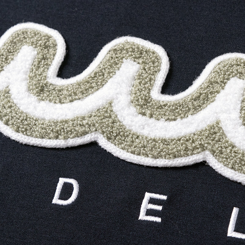 BANDEL×muta Limited 24AW L/S Hoodie フーディ バンデル×ムータ コラボ 保温 軽量 ストレッチ / NAVY