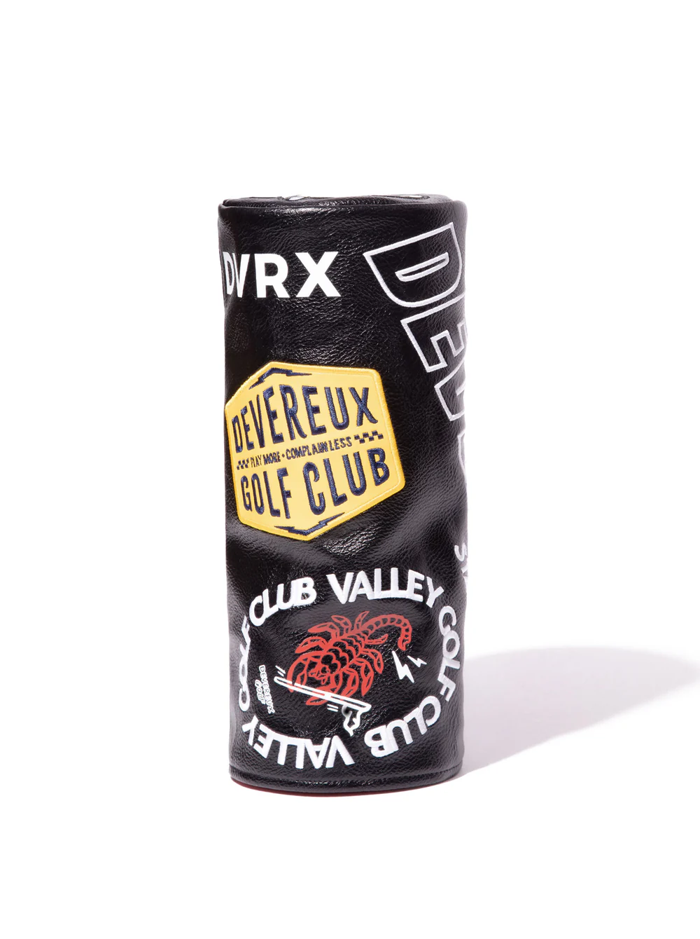 DEVEREUX GOLF 【25SS新作】Logo Assorted Barrel Driver Cover/ドライバーカバー 763572824-BLACK