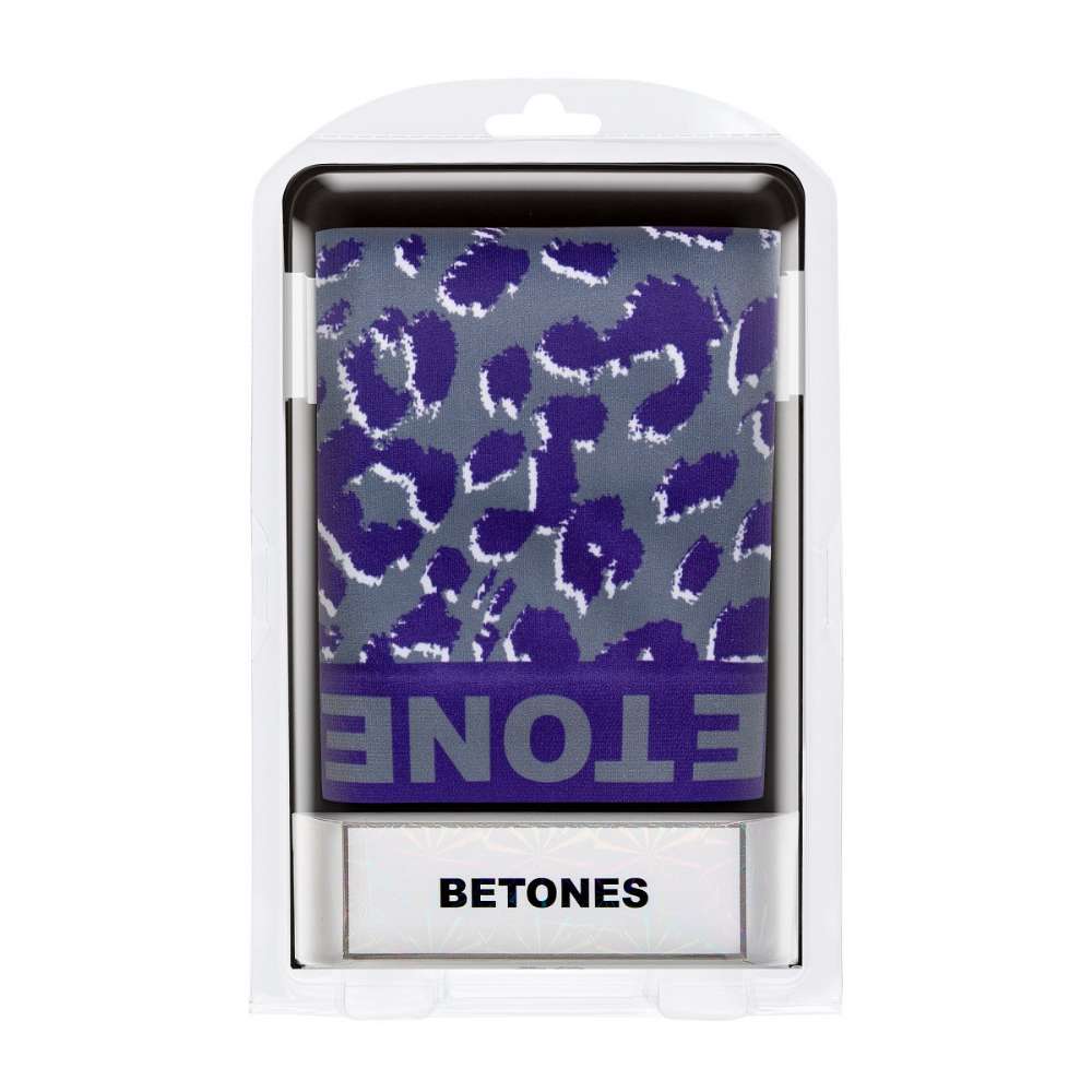BETONES ビトーンズ ボクサーパンツ LEOPARD4-LE004 BLUExGRAY