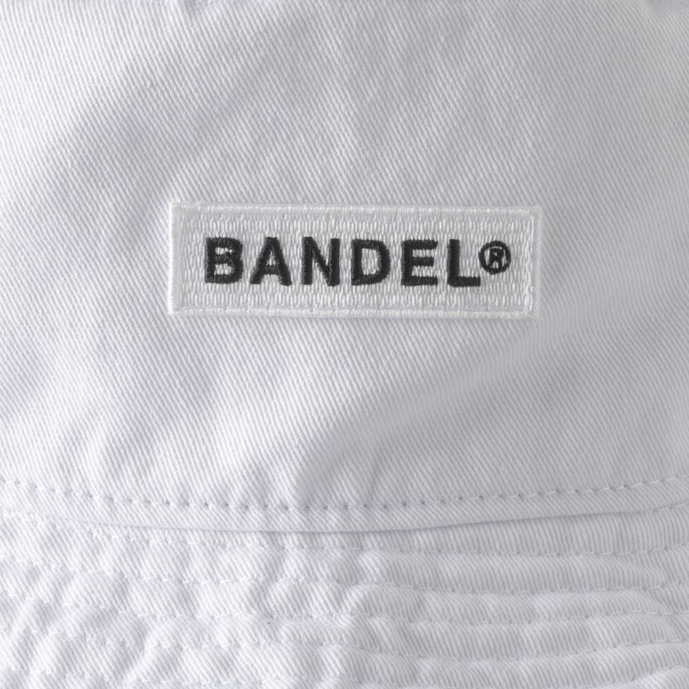 BANDEL バンデル バケットハット BANDEL LOGO BUCKETHAT BG-LGBH WHITE ホワイト