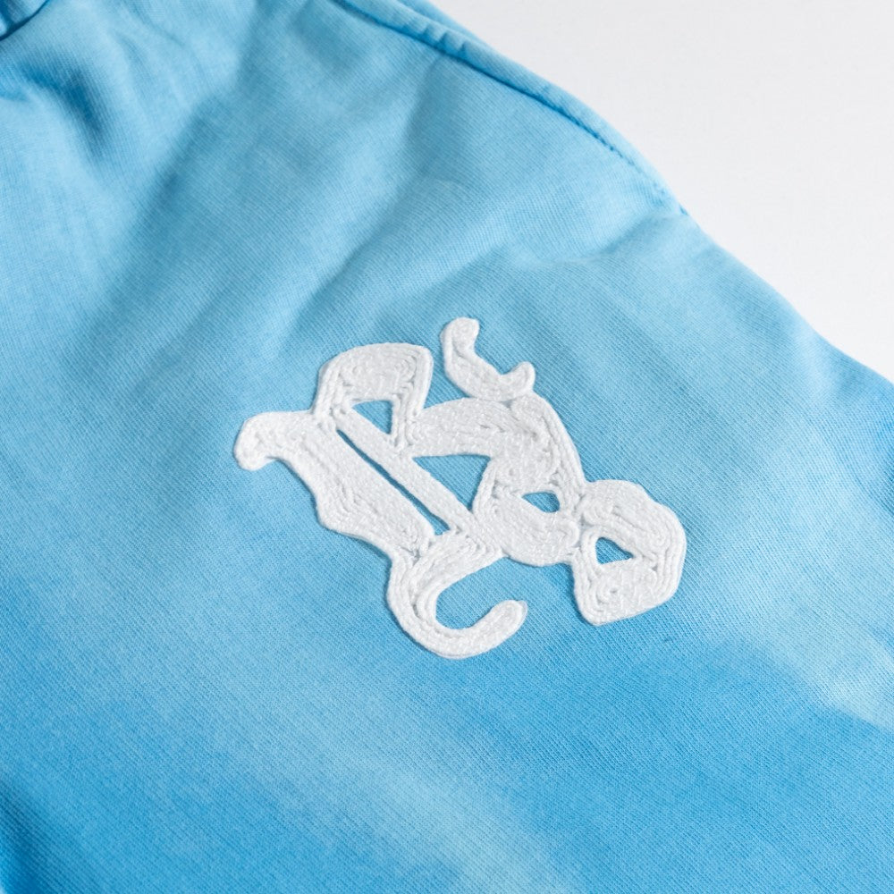 BACKSIDE CLUB バックサイドクラブ スウェットパンツ SWEATPANT MARMORIZED PRM 620 CROCHET LIGHTBLUE