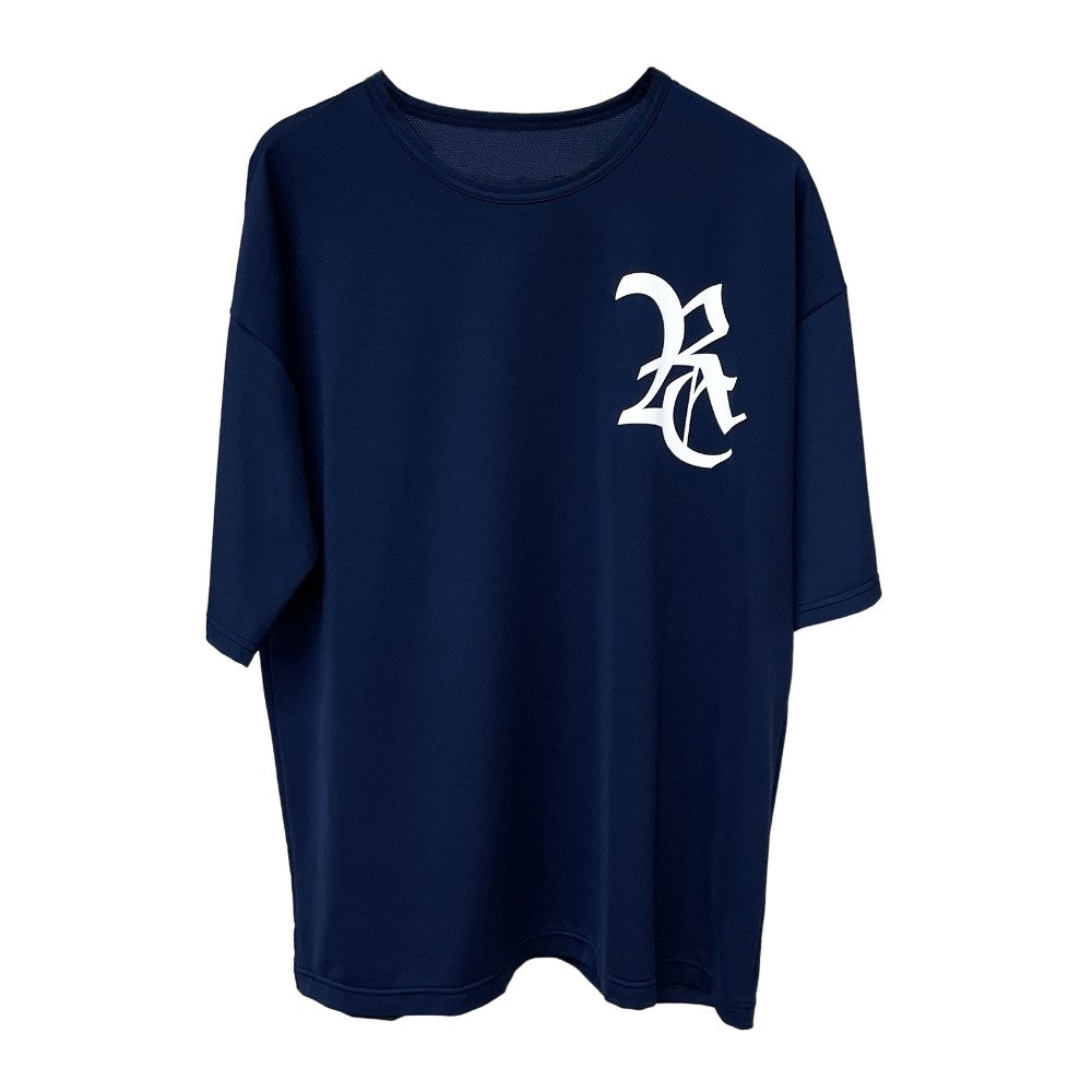 RESOUND CLOTHING リサウンド クロージング Tシャツ RC ROGO MESHLOOSE TEE RC28-T-004 NAVY