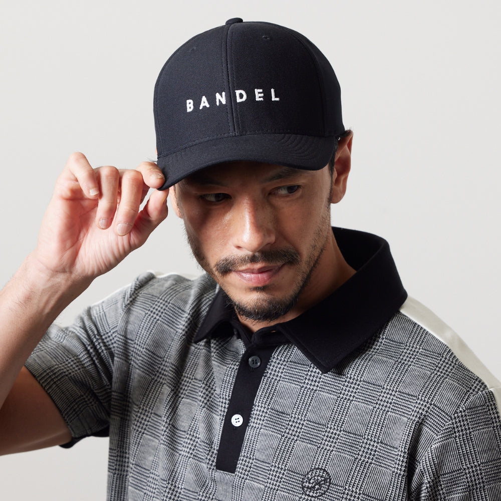 BANDEL GOLF バンデルゴルフ キャップ LOGO EMBROIDERY CAP BG-3SLECP BLACK ブラック