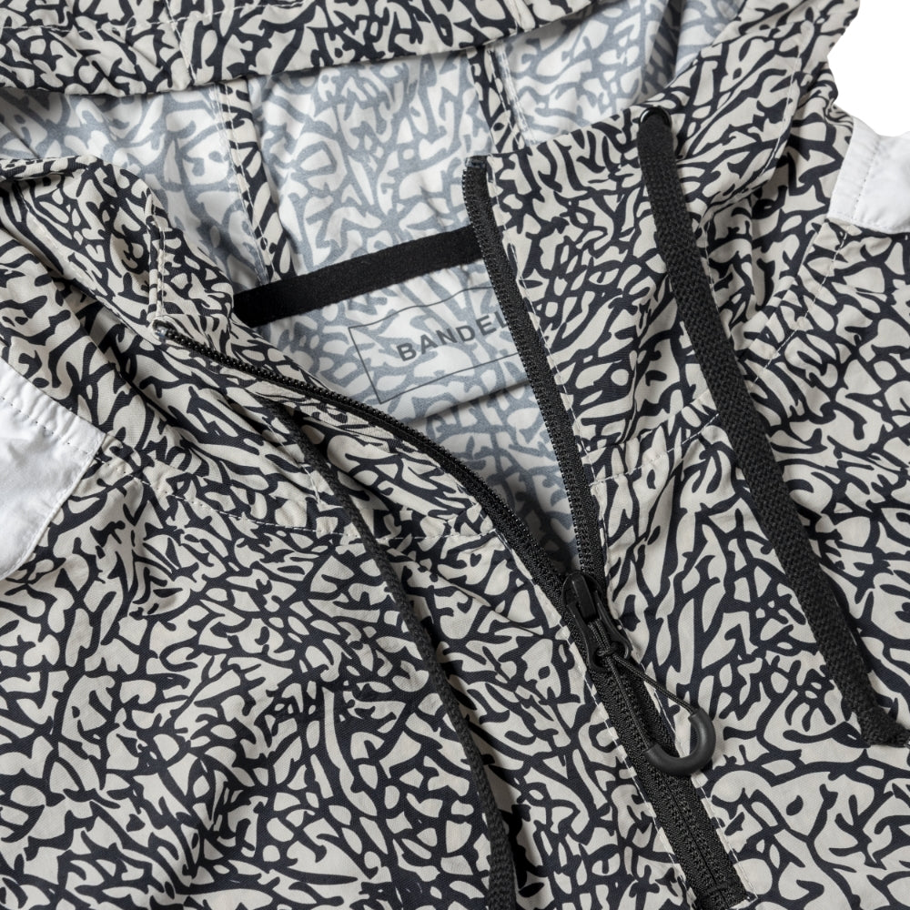 BANDEL バンデル NYLON ANORAK HOODIE ハーフジップフーディー BNS-3SAHD ELEPHANT エレファント