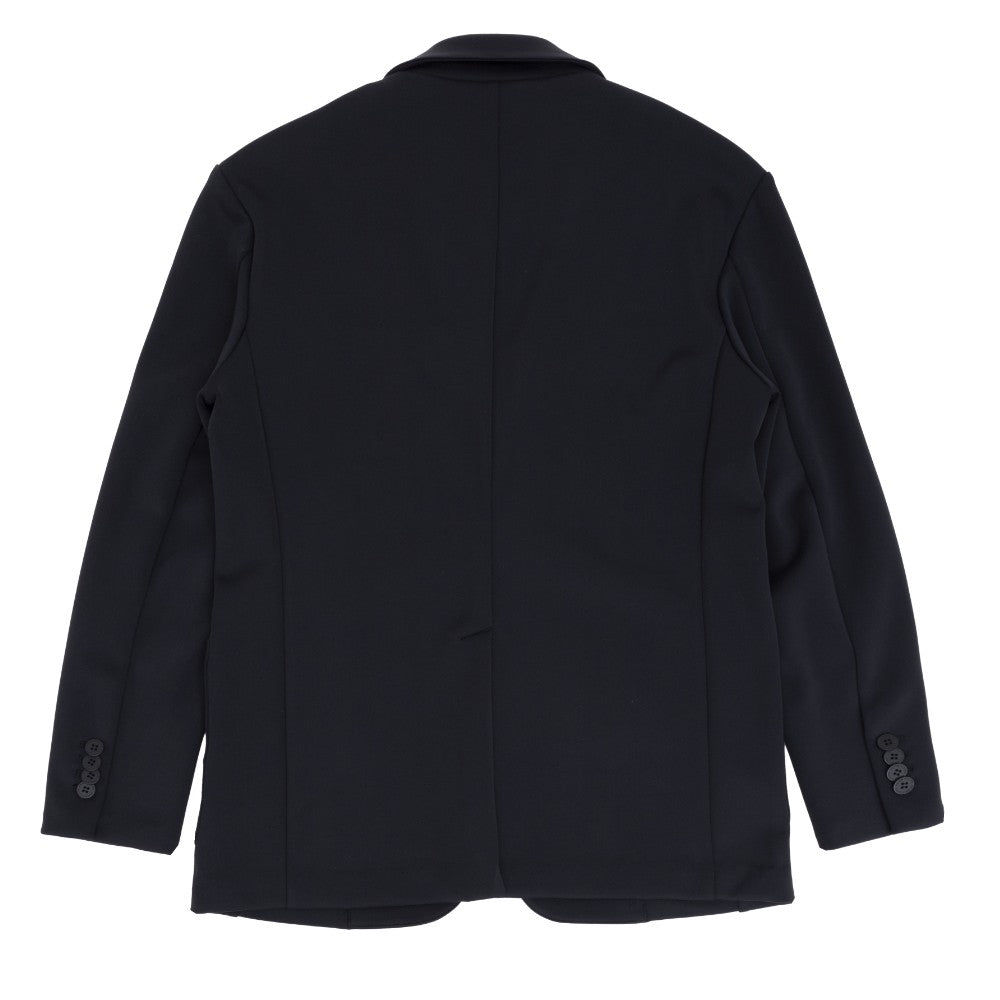 muta MARINE ムータマリン ナイロンジャージシングルジャケット MMSG-230223 BLACK