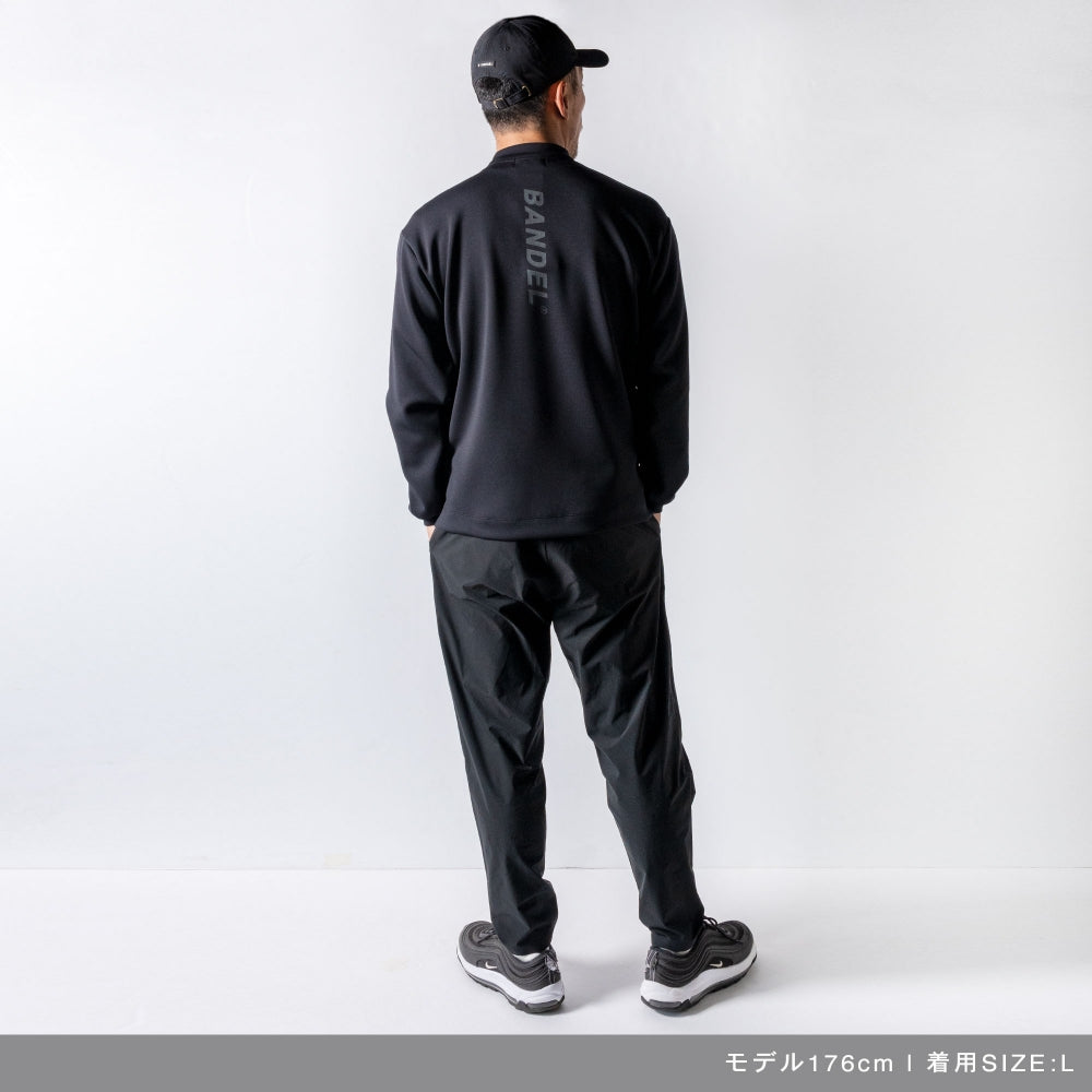 BANDEL バンデル モックネック CONCEPT NOTES L/S MOCK NEC BLACK ブラック