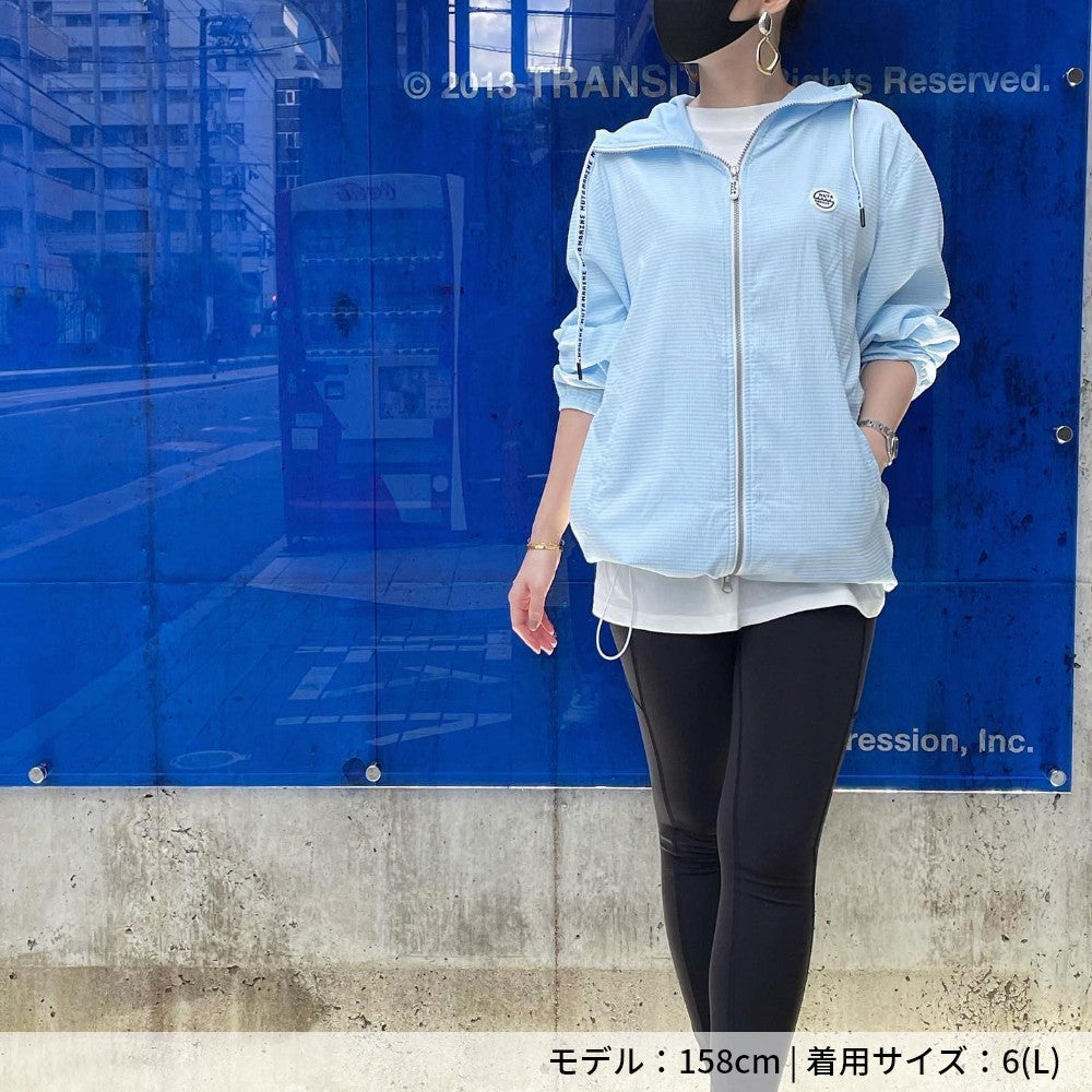 muta MARINE ムータマリン DotAir® ポーチ IN パーカー MMMK-443069 BLUE