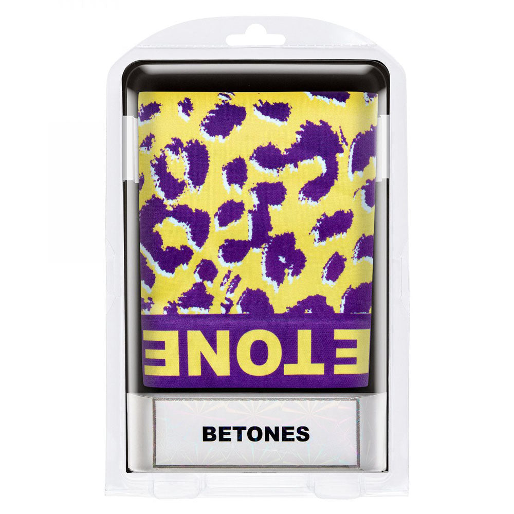 BETONES ビトーンズ ボクサーパンツ LEOPARD4-LE004 PURPLE×YELLOW