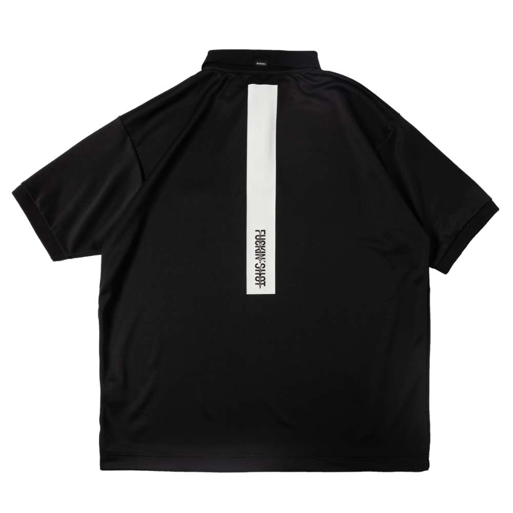 BANDEL GOLF バンデルゴルフ ポロシャツ FS VERTICAL LOGO SMOOTH POLO BG-FSSP001 BLACK ブラック