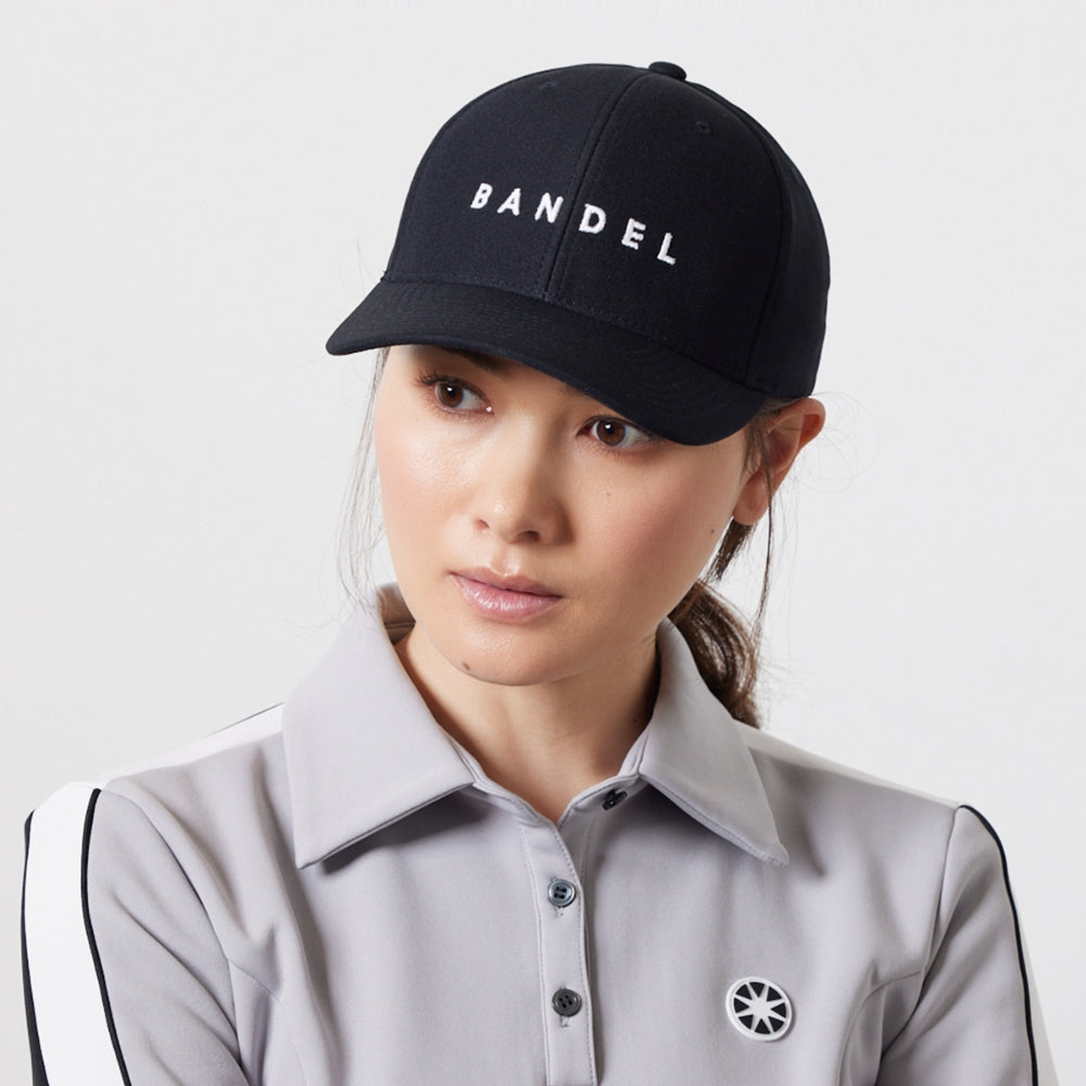BANDEL GOLF バンデルゴルフ キャップ LOGO EMBROIDERY CAP BG-3SLECP BLACK ブラック