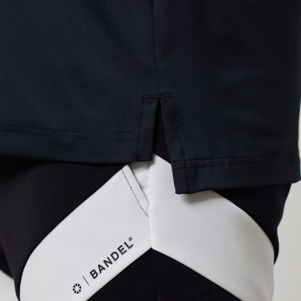BANDEL GOLF バンデルゴルフ ポロシャツ V SWITCH S/S POLO SHIRTS BGI-3SVPL ブラック ホワイト