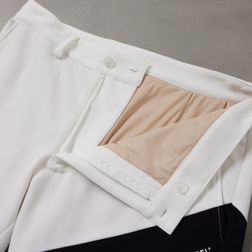 BANDEL GOLF バンデルゴルフ ショーツ V SWITCH HALF PANTS BGI-3SVSP WHITExBLACK ホワイト ブラック