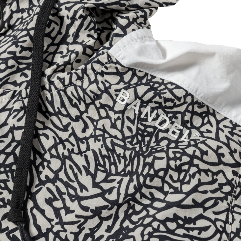 BANDEL バンデル NYLON ANORAK HOODIE ハーフジップフーディー BNS-3SAHD ELEPHANT エレファント