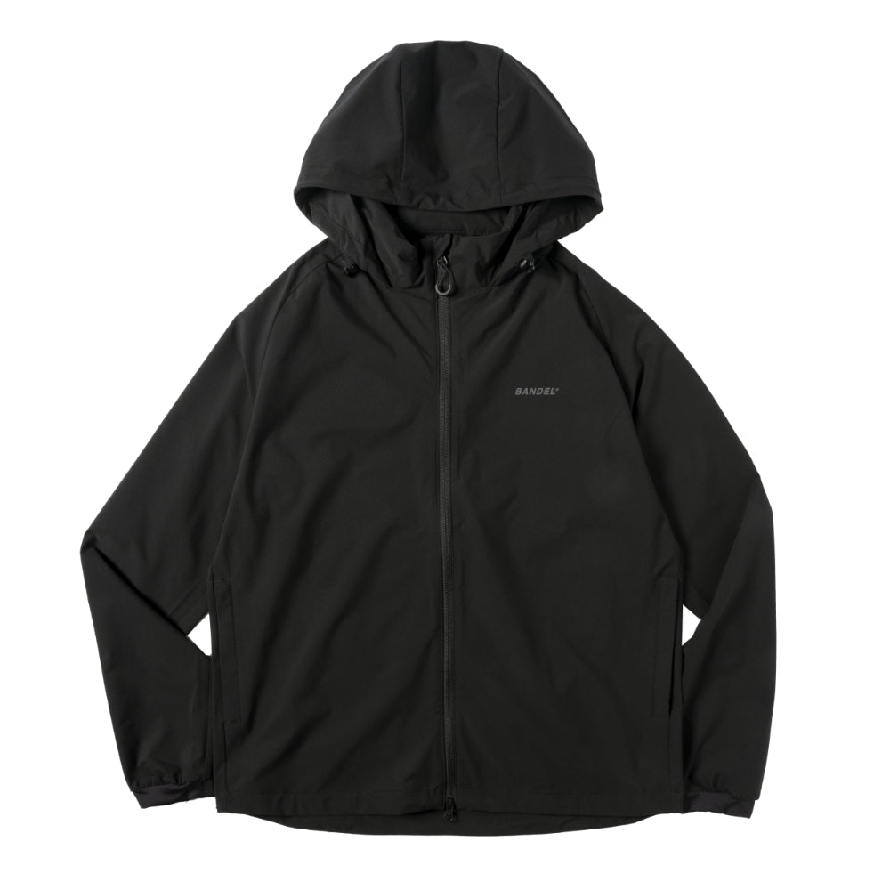 BANDEL バンデル フーディー WATER REPELLENT STRETCH HOODED BLOUSON BNS-3SPHD BLACK ブラック