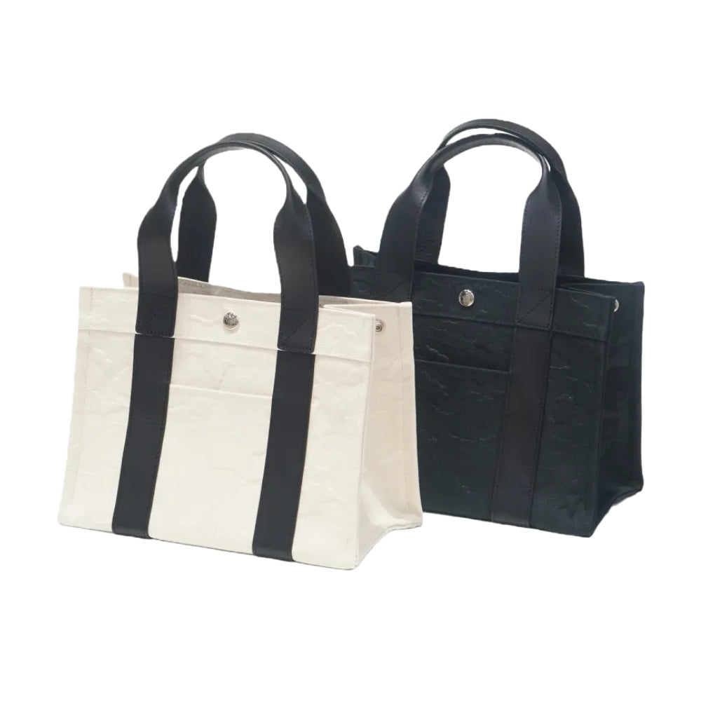 LABEL NOIR NO-24PM トートバッグ スクエア キャンバス / OFF WHITE
