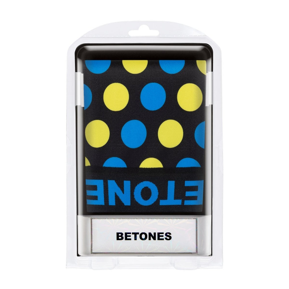 BETONES ビトーンズ ボクサーパンツ BUBBLE7 TA007 BLUExYELLOW