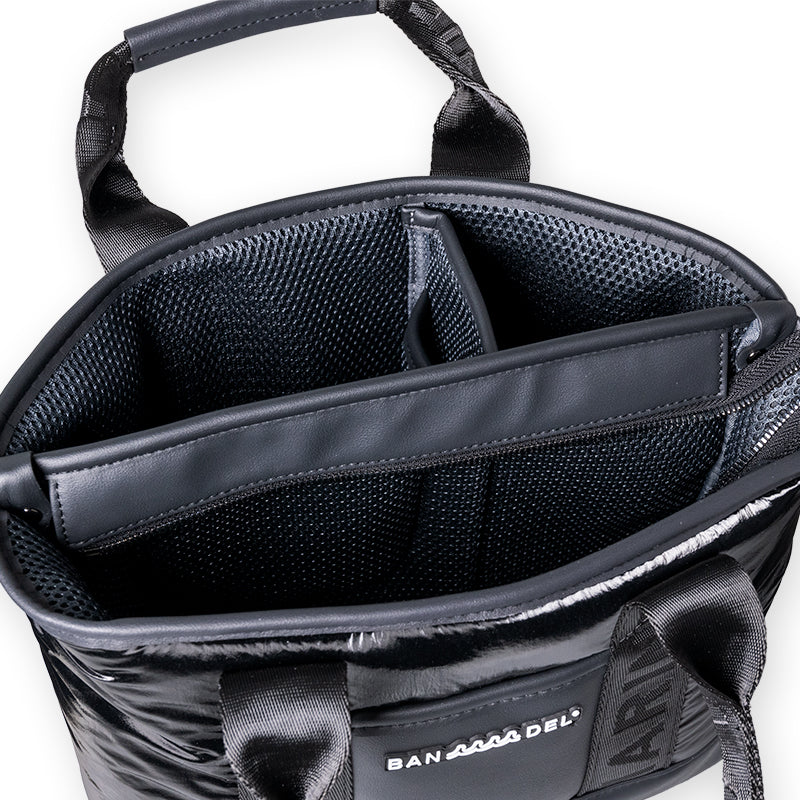 BANDEL×muta ダブルフェイストートバッグ BLACK